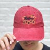 CASQUETTE BRODÉE VINTAGE RCT - ROUGE