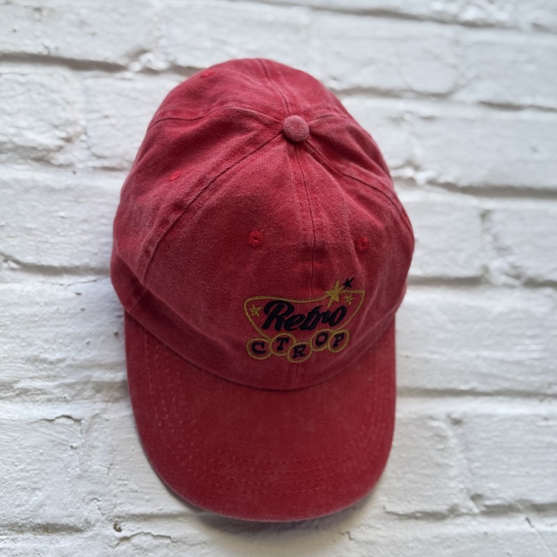 CASQUETTE BRODÉE VINTAGE RCT - ROUGE