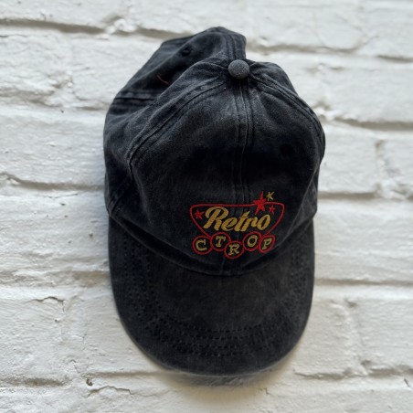 CASQUETTE BORDÉE VINTAGE RCT - NOIR