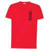 T-SHIRT ROUGE WITH U2 DAY