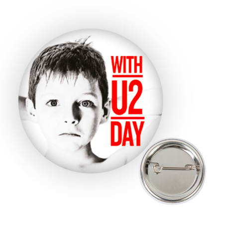 BADGE WITH U2 DAY