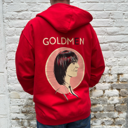 SWEAT ZIPPÉ ROUGE GOLDMEN