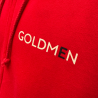 SWEAT ZIPPÉ ROUGE GOLDMEN