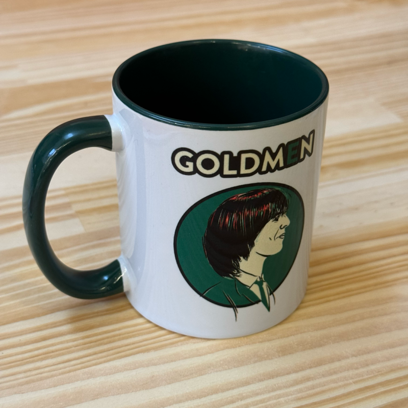 MUG BLANC/VERT GOLDMEN