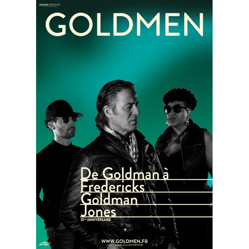 AFFICHE GOLDMEN A3 VERTE