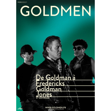 AFFICHE GOLDMEN A3 VERTE